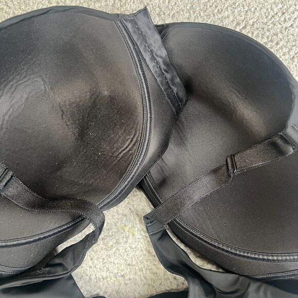 Torrid Dream T-shirt Bra Size 40DDD Black Lined Wire-Free Lightly Lined - Picture 4 of 4